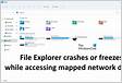 Windows Explorer congela ao arrastar arquivos por unidades de rede mapeada